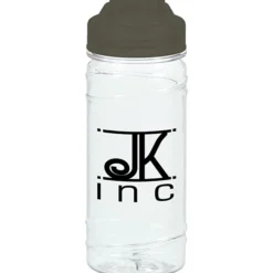 Refresh Cyclone Water Bottle with Flip Lid - 16 oz - Clear - 24 hr