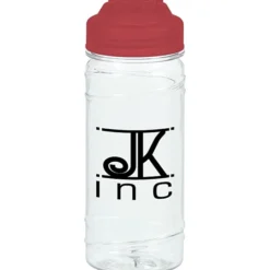 Refresh Cyclone Water Bottle with Flip Lid - 16 oz - Clear - 24 hr