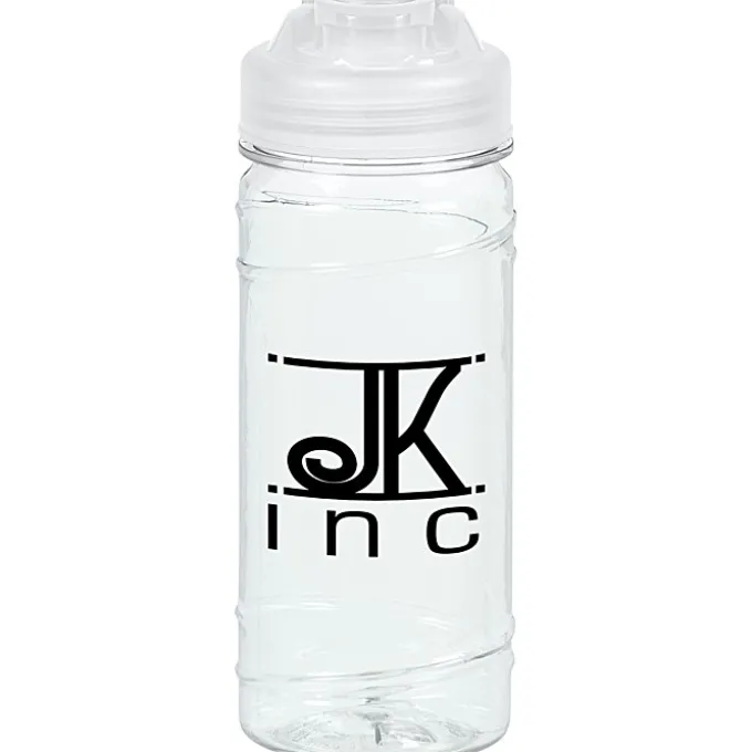 Refresh Cyclone Water Bottle with Flip Lid - 16 oz - Clear - 24 hr
