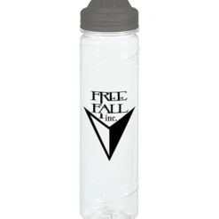 Refresh Cyclone Water Bottle with Flip Lid - 24 oz - Clear - 24 hr
