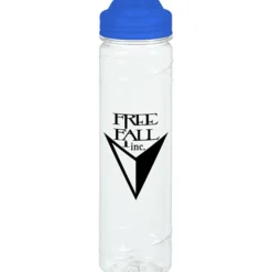 Refresh Cyclone Water Bottle with Flip Lid - 24 oz - Clear - 24 hr
