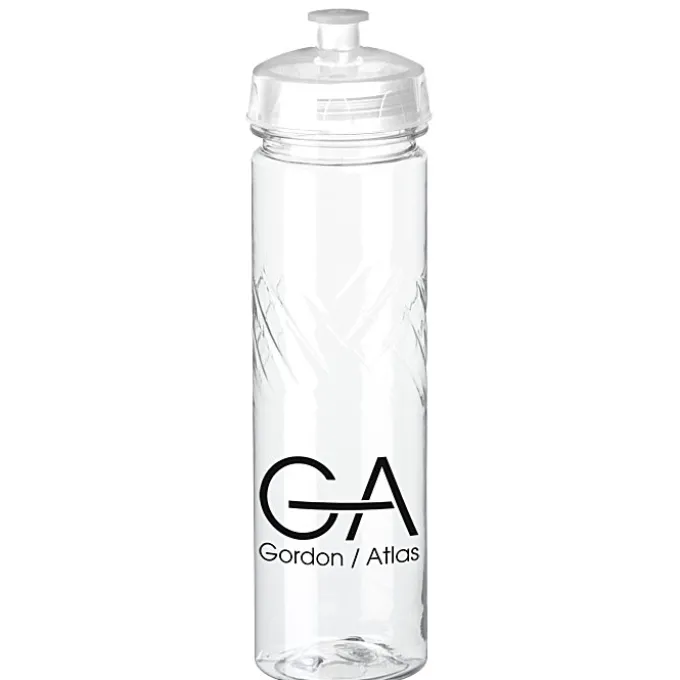 Refresh Edge Water Bottle - 24 oz - Clear - 24 hr