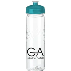 Refresh Edge Water Bottle - 24 oz - Clear - 24 hr