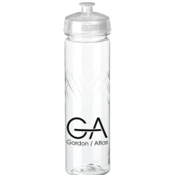 Refresh Edge Water Bottle - 24 oz - Clear - 24 hr