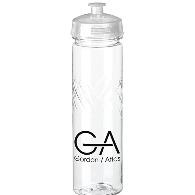 Refresh Edge Water Bottle - 24 oz - Clear - 24 hr