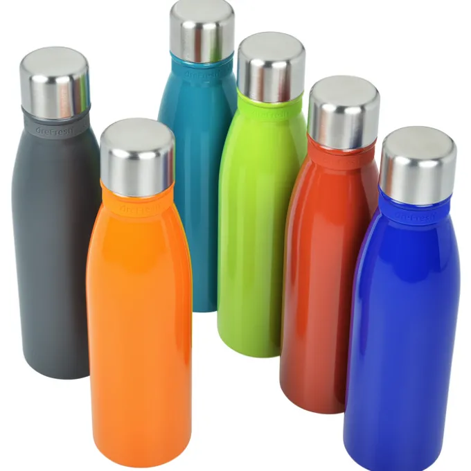 Refresh Mayon Vacuum Bottle - 18 oz - Laser Engraved
