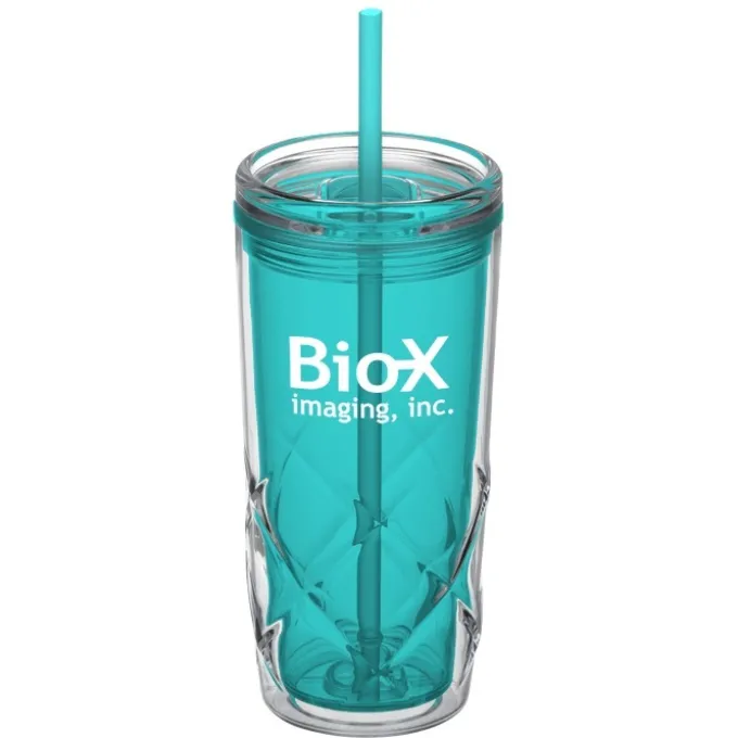 Refresh Simplex Tumbler with Straw - 16 oz