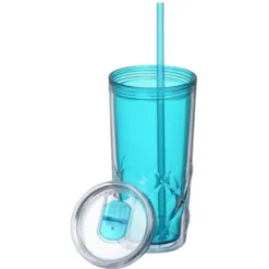 Refresh Simplex Tumbler with Straw - 16 oz - Full Color