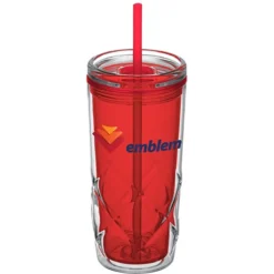 Refresh Simplex Tumbler with Straw - 16 oz - Full Color