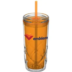 Refresh Simplex Tumbler with Straw - 16 oz - Full Color