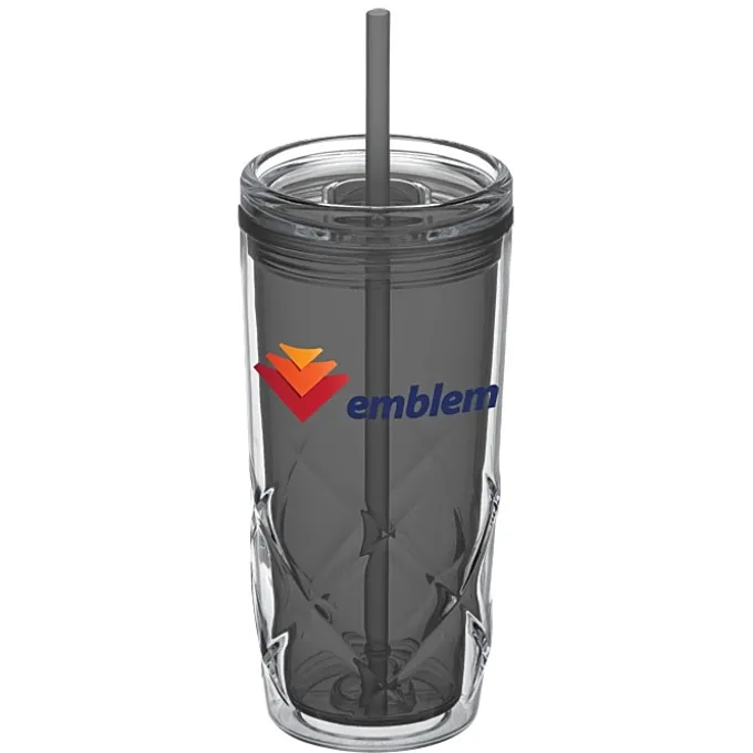 Refresh Simplex Tumbler with Straw - 16 oz - Full Color