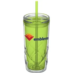 Refresh Simplex Tumbler with Straw - 16 oz - Full Color