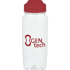 Refresh Surge Water Bottle with Flip Lid - 24 oz - Clear