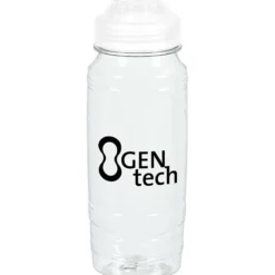 Refresh Surge Water Bottle with Flip Lid - 24 oz - Clear