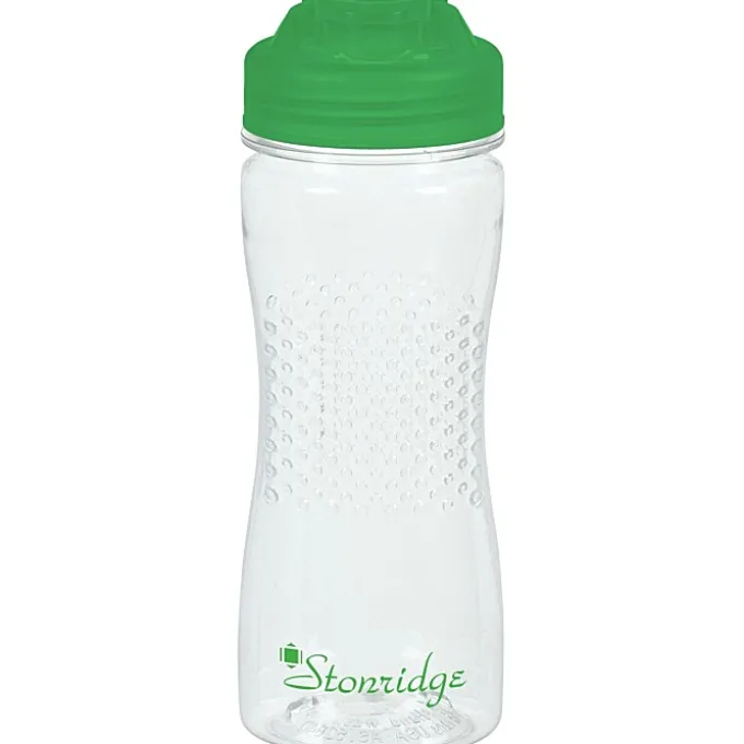 Refresh Zenith Water Bottle with Flip Lid - 16 oz - Clear