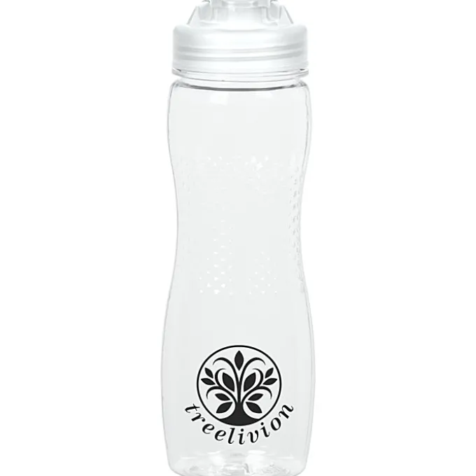 Refresh Zenith Water Bottle with Flip Lid - 24 oz - Clear