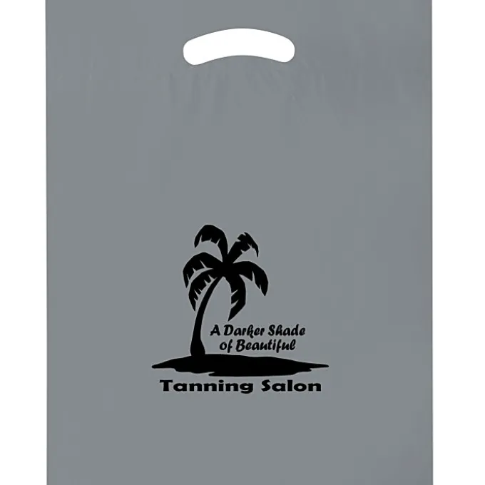 Reinforced Handle Plastic Bag - 15 inches x 12 inches