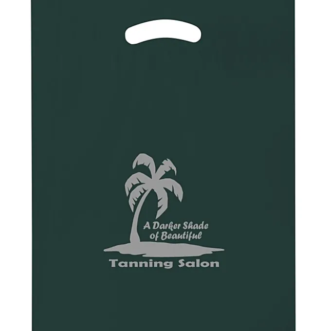 Reinforced Handle Plastic Bag - 15 inches x 12 inches
