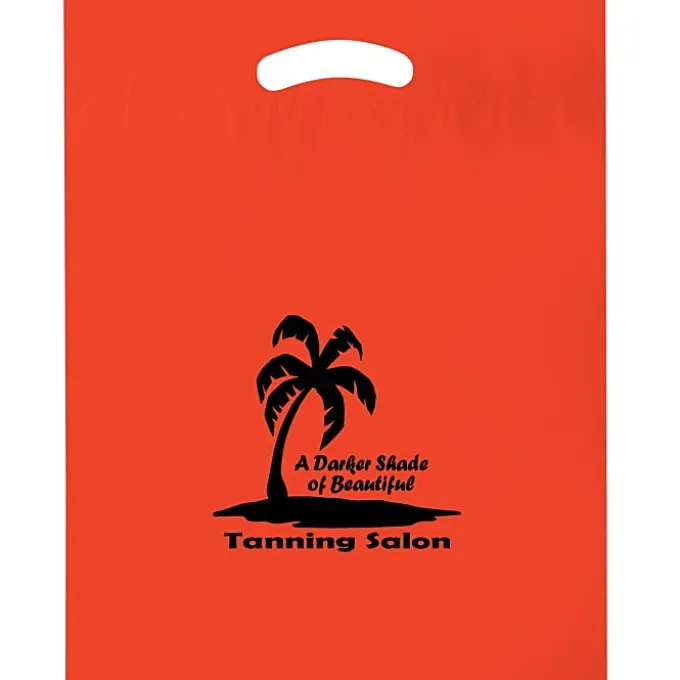 Reinforced Handle Plastic Bag - 15 inches x 12 inches