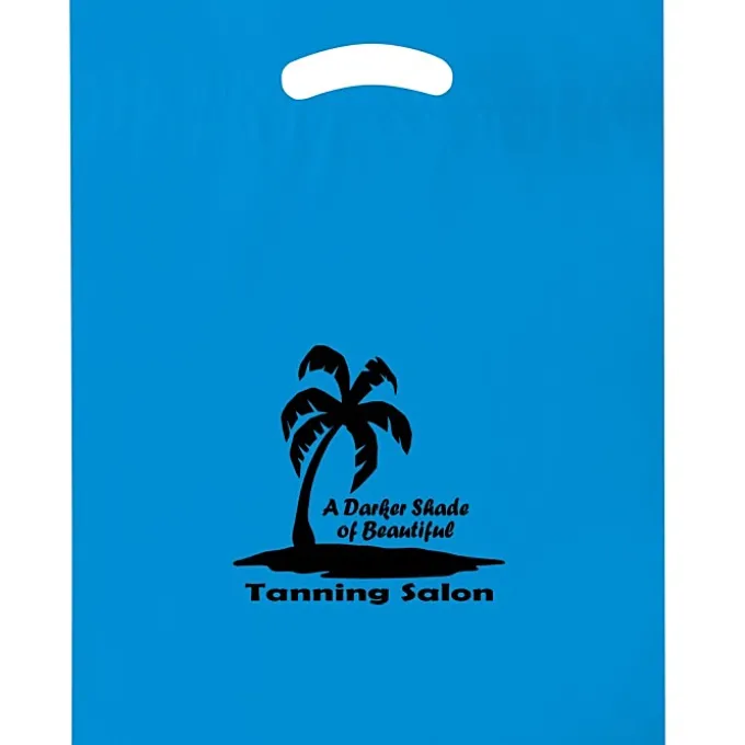 Reinforced Handle Plastic Bag - 15 inches x 12 inches
