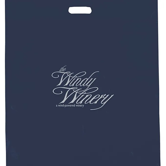 Reinforced Handle Plastic Bag - 22 inches x 20 inches