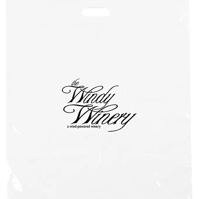 Reinforced Handle Plastic Bag - 22 inches x 20 inches