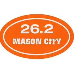 Removable Euro Bumper Sticker - 26.2
