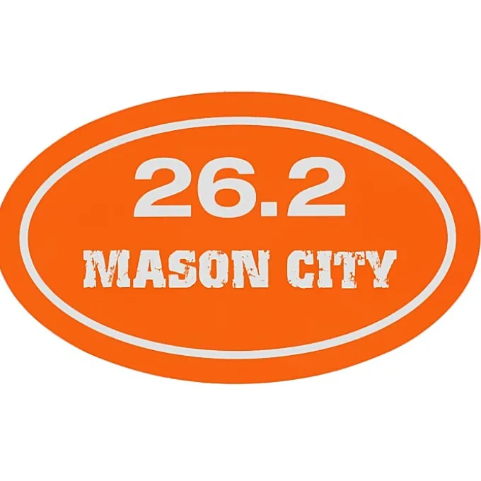 Removable Euro Bumper Sticker - 26.2