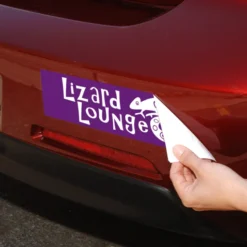 Removable Vinyl Bumper Sticker - 3 x 11-1/2 inches