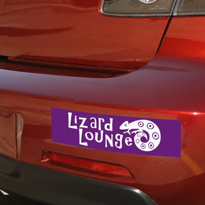 Removable Vinyl Bumper Sticker - 3 inches x 11-1/2 inches - Full Color