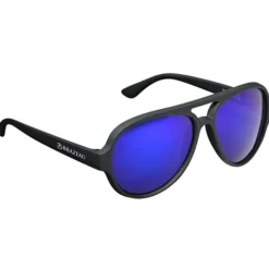 Renew Aviator Sunglasses with Rubberized Frames