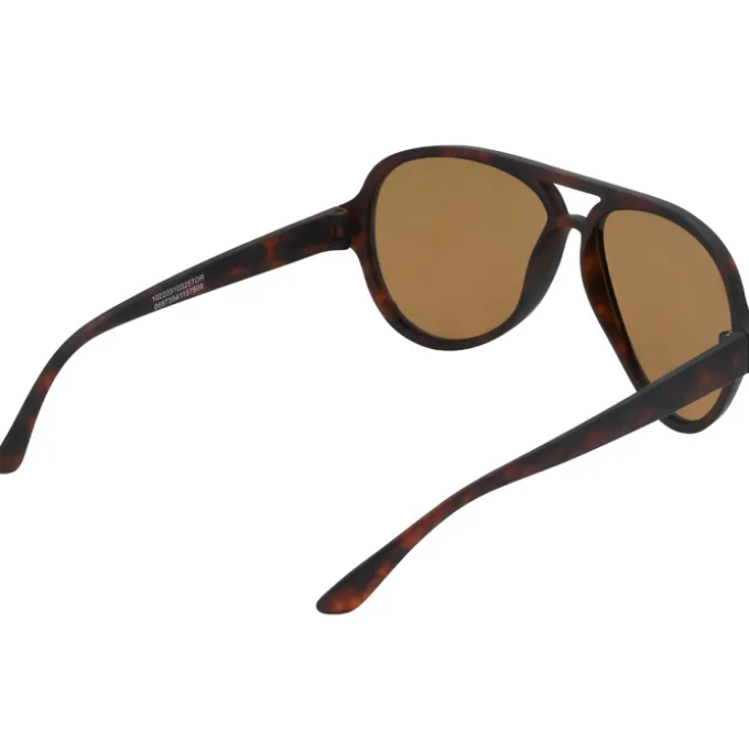 Renew Aviator Sunglasses with Rubberized Frames