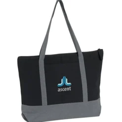 Repose 10-oz Zippered Tote - Embroidered