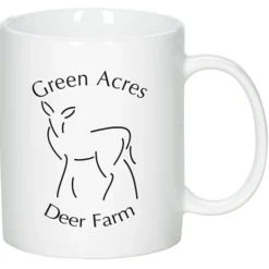 Restaurant Vitrified Coffee Mug - 10 oz - 24 hr