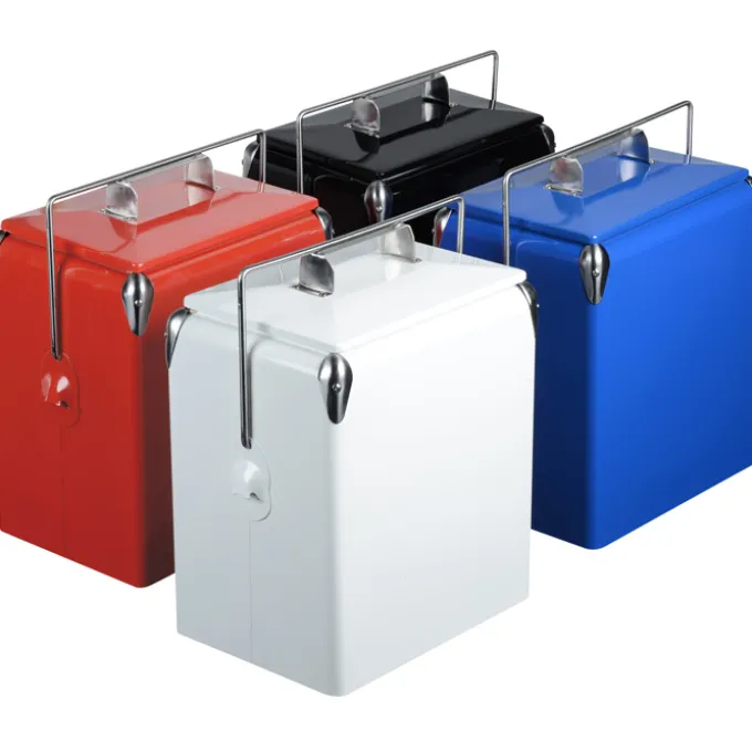 Retro Metal Cooler