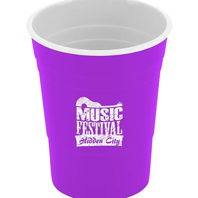 Reusable Plastic Party Cup - 16 oz