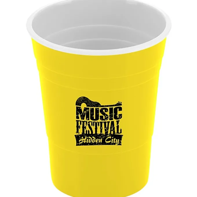 Reusable Plastic Party Cup - 16 oz