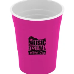 Reusable Plastic Party Cup - 16 oz - 24 hr