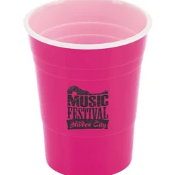 Reusable Plastic Party Cup - 16 oz - 24 hr