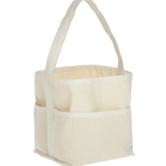 Reversible 10-oz Cotton Bucket Tote
