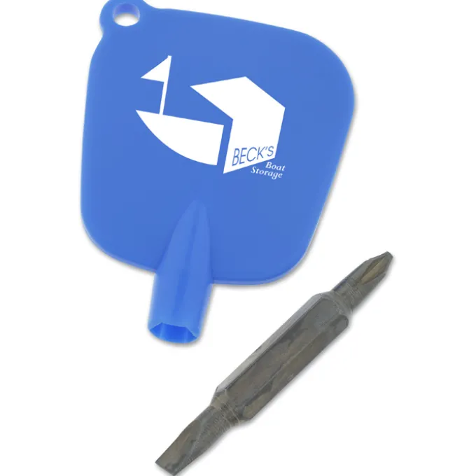 Reversible Screwdriver Keychain
