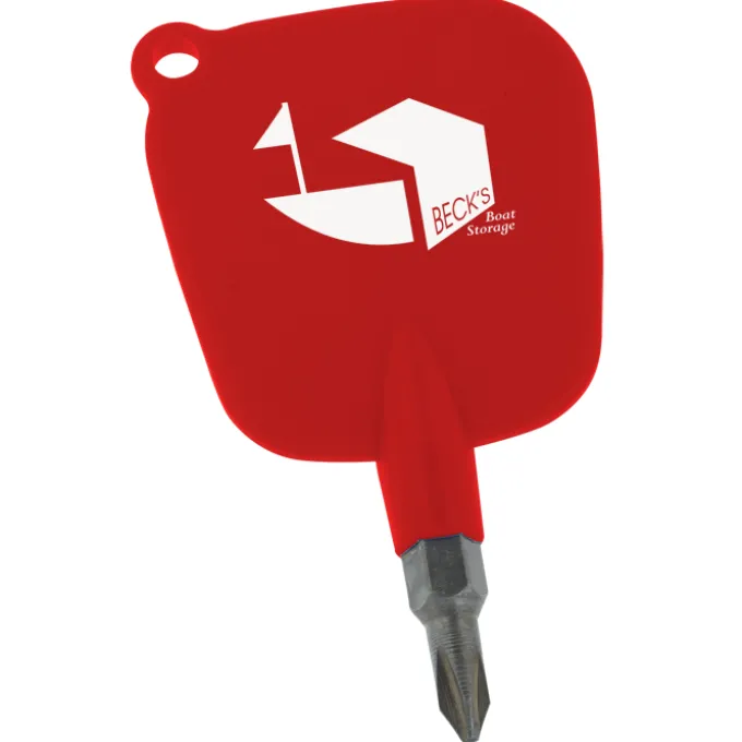 Reversible Screwdriver Keychain