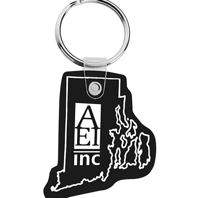 Rhode Island Soft Keychain - Opaque