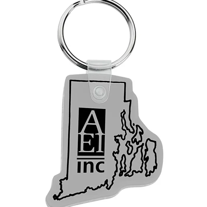 Rhode Island Soft Keychain - Opaque