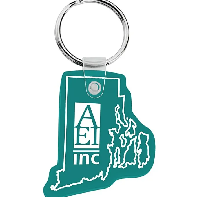 Rhode Island Soft Keychain - Opaque