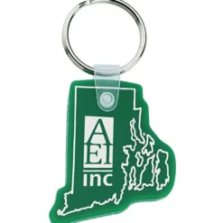 Rhode Island Soft Keychain - Opaque