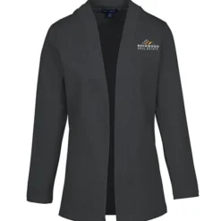 Rib Knit Open Cardigan - Ladies'