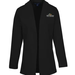 Rib Knit Open Cardigan - Ladies'