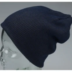 Rib Knit Slouch Beanie