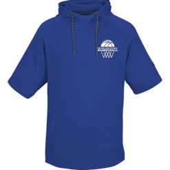 Richardson Charge Performance Fleece Short Sleeve Hoodie